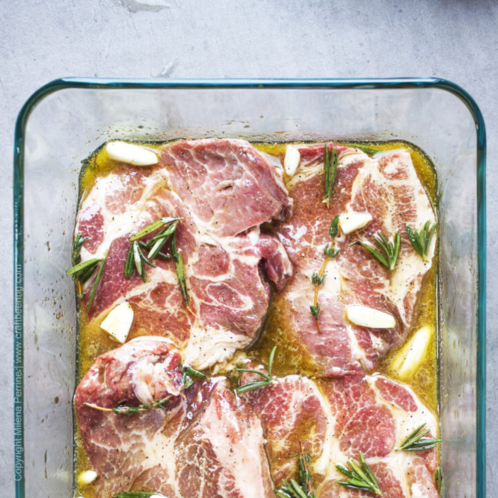 Produse marinate porc